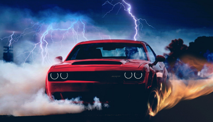 Dodge Demon Hellcat Wallpaper