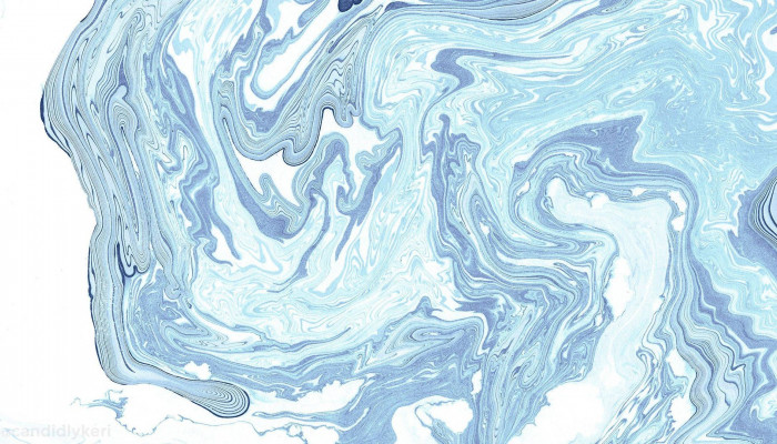 Blue Aesthetic Mac Wallpaper