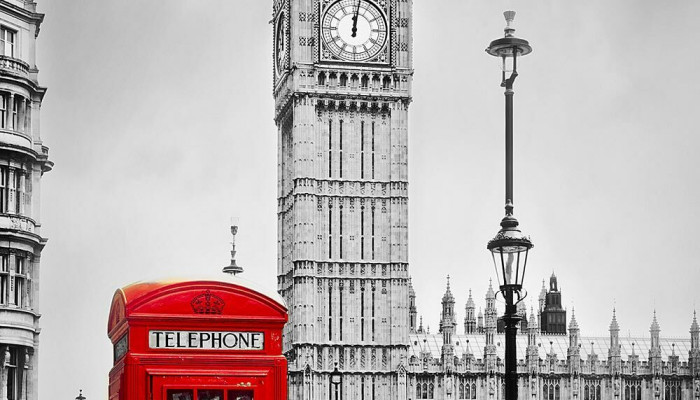London Phone Booth Wallpaper