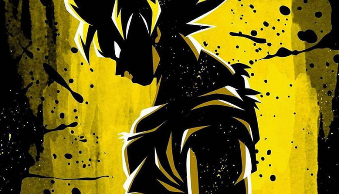 Yellow Goku Wallpaper