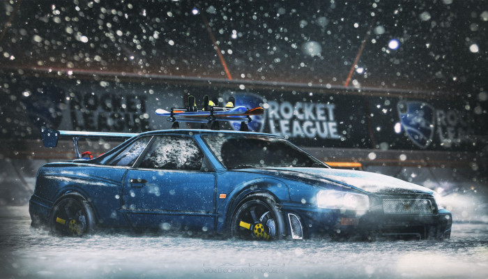Rocket League Skyline Wallpaper