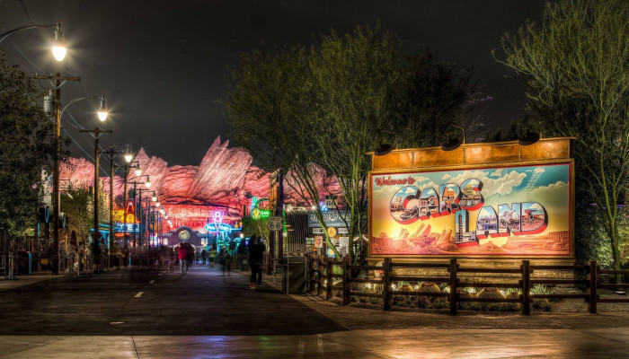 Cars Land Wallpaper