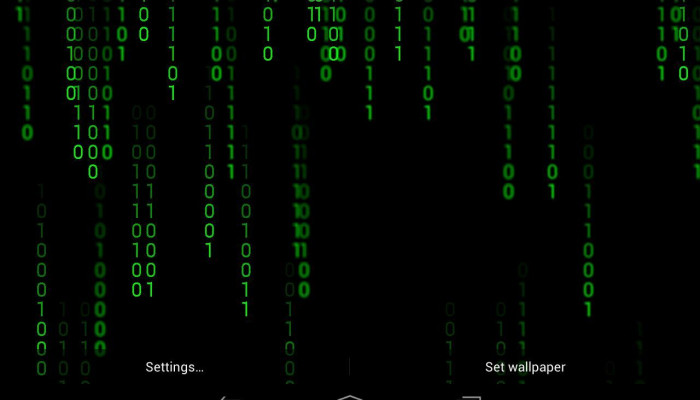 Hacker Live Wallpaper
