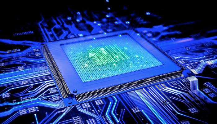 Computer Chip Wallpaper