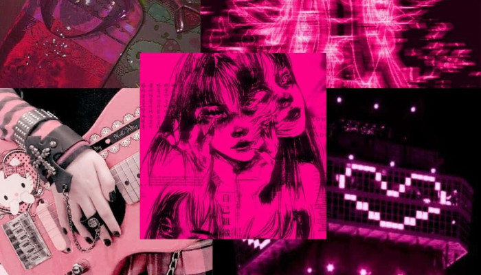 Pink Goth Wallpaper
