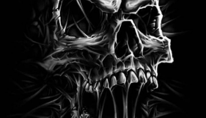 Ghost Skull Wallpaper