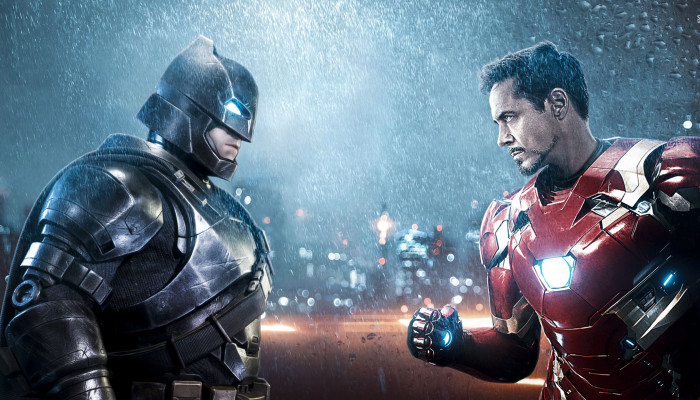 Batman and Iron Man Wallpaper
