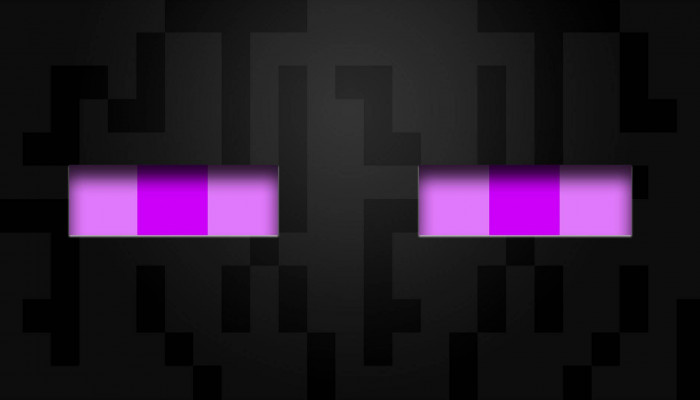 Enderman Face Wallpaper