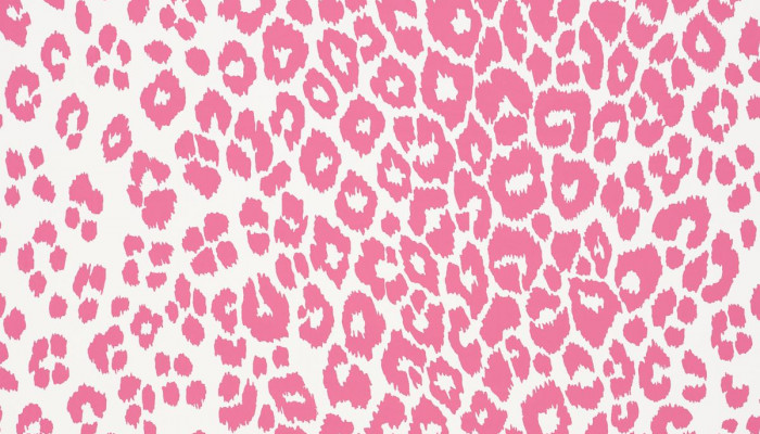 Pink Leopard Print Wallpaper