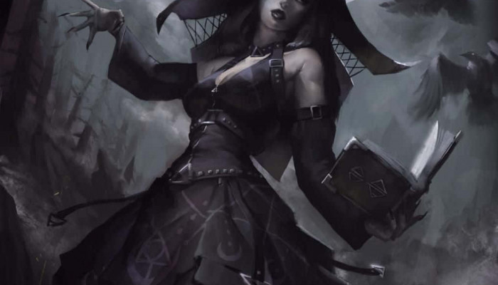 Dark Witch Wallpaper