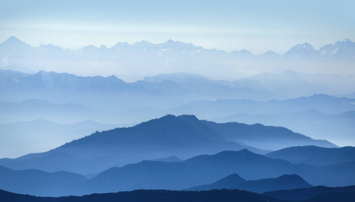 Blue Scene Wallpaper