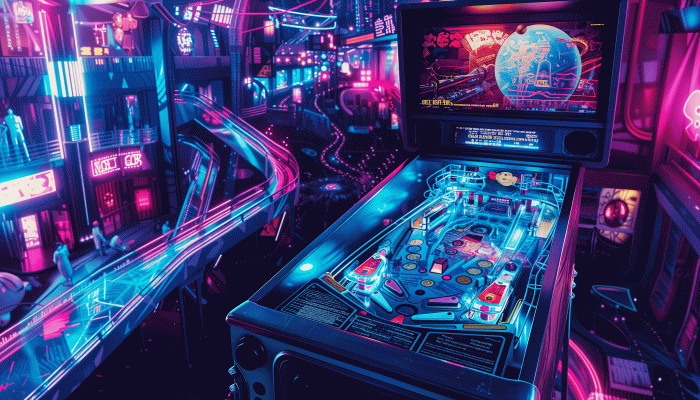 Neon Arcade Wallpaper