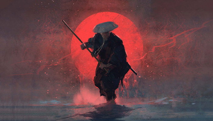 Samurai iPad Wallpaper