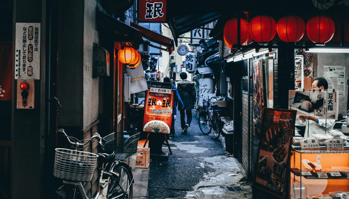 Japanese Street Wallpaper