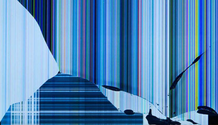 Broken TV Wallpaper