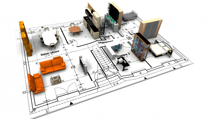 Architecture Plan Wallpaper