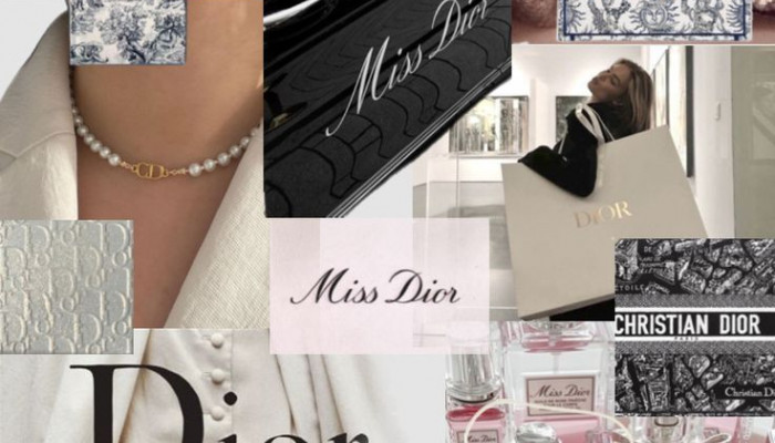 Vintage Dior Wallpaper