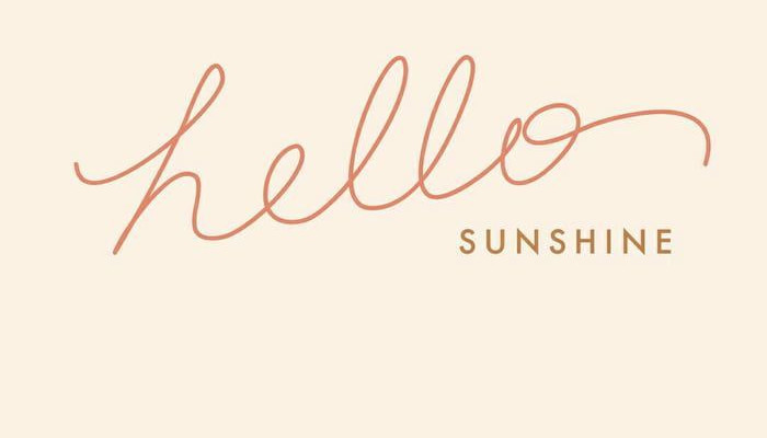 Hello Sunshine Wallpaper