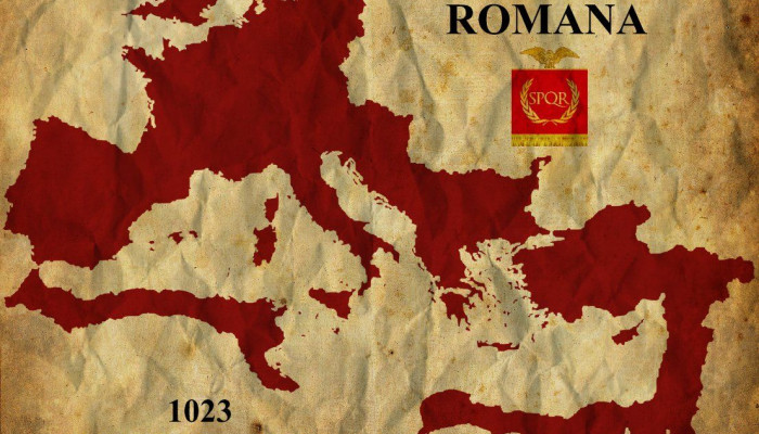 Roman Empire Map Wallpaper