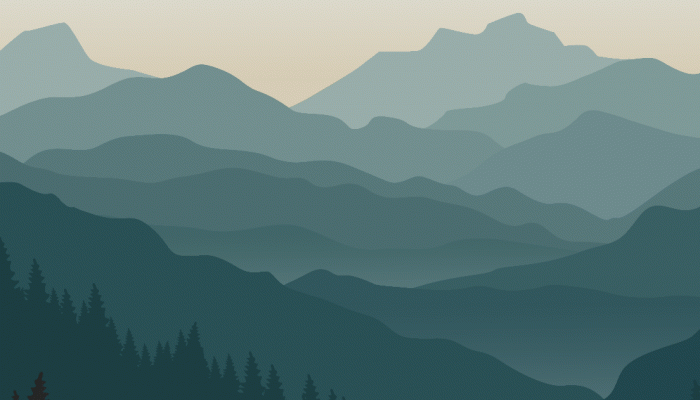 Mountain Silhouette Wallpaper