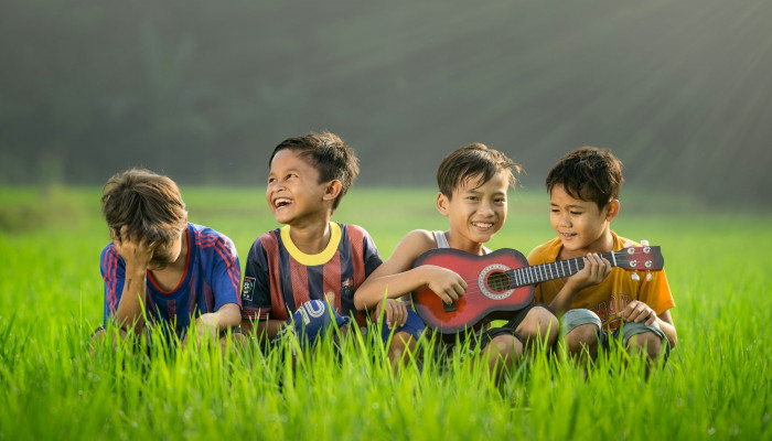 Happy Kids Wallpaper