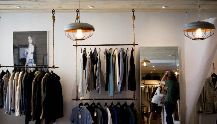 Clothes Shop Wallpaper