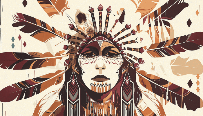 Red Indian Wallpaper