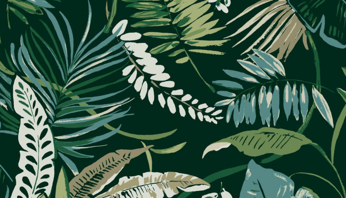 Tropical Green Wallpaper