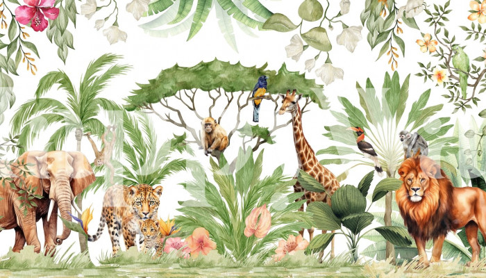 Jungle Safari Wallpaper