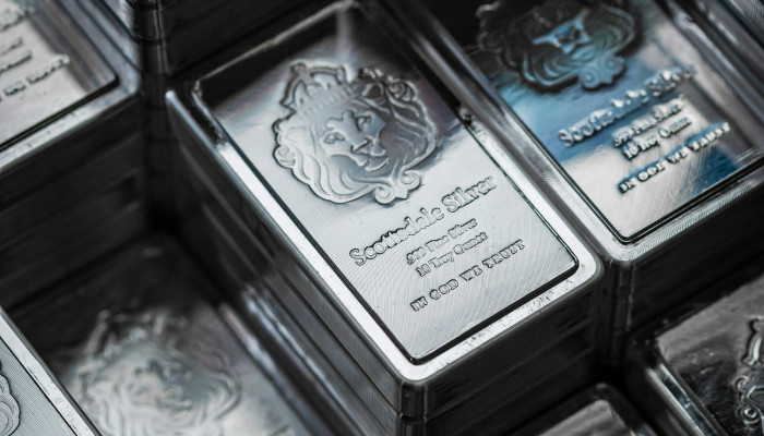 Silver Bars Wallpaper