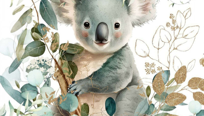 Cute Koala Wallpaper