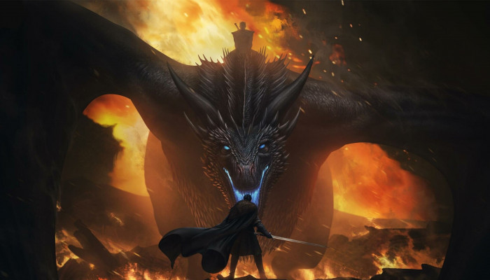 Balerion Dragon Wallpaper