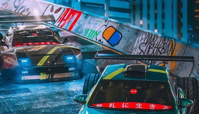 Drift Phone Wallpaper