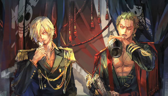 Sanji and Zoro Wallpaper