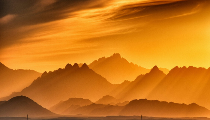 Gold Mountain Wallpaper