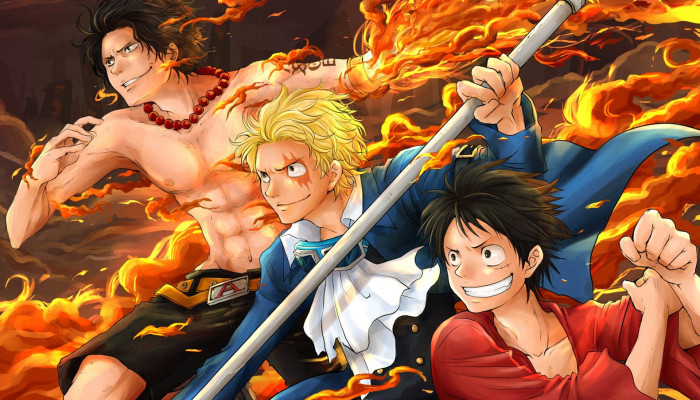 Luffy Ace and Sabo Wallpaper