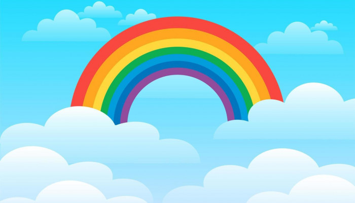 Rainbow Cartoon Wallpaper