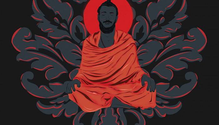 Dark Meditation Wallpaper