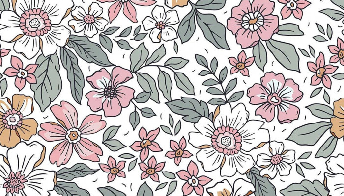 Floral Girly Wallpaper