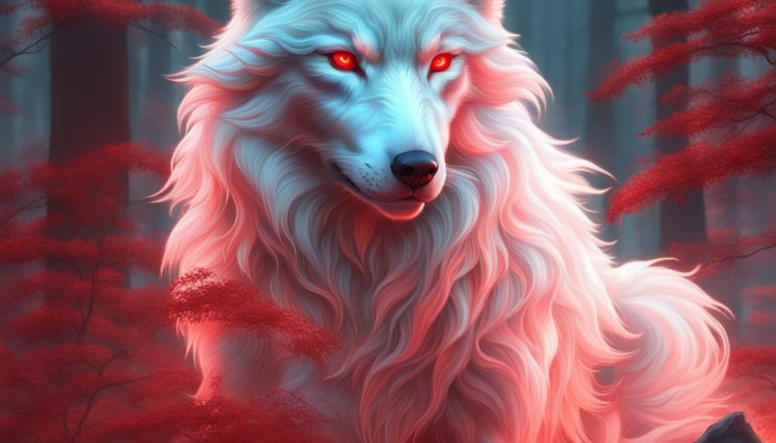 Ghost Wolf Wallpaper