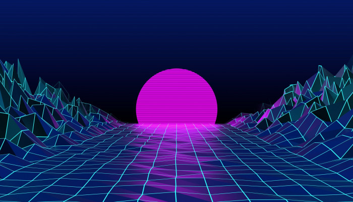 Purple Sun Wallpaper