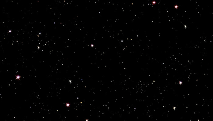 Black Starry Night Wallpaper