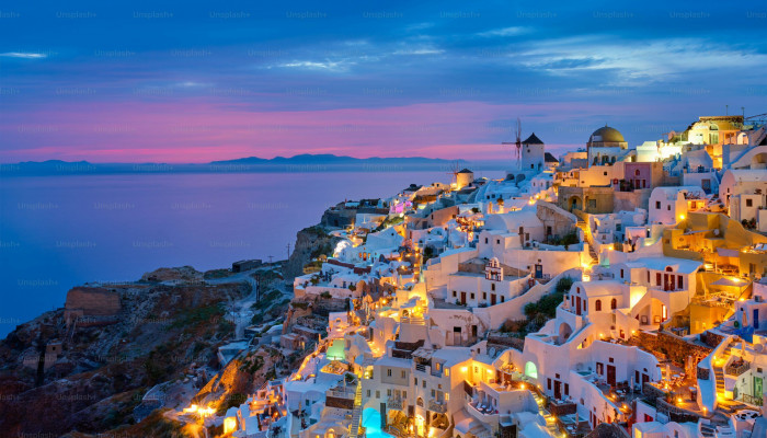 Greece 4K Wallpaper