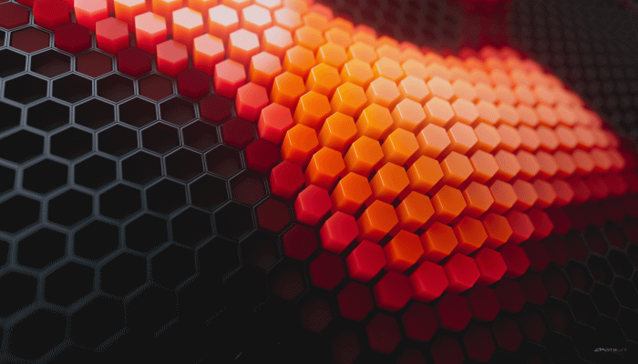 Black Orange 4K Wallpaper