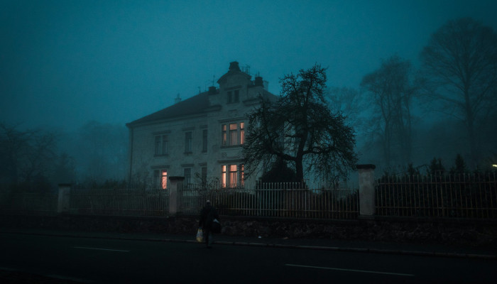 Dark House Wallpaper