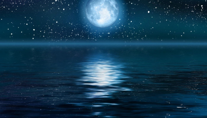 Sea Moon Wallpaper