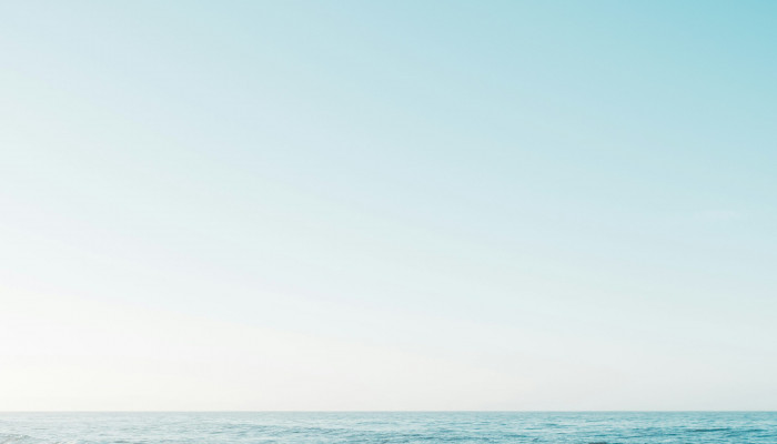 Light Blue Beach Wallpaper