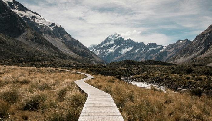 Mountain Path Wallpaper