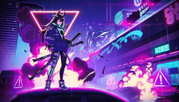 LED Anime Wallpaper