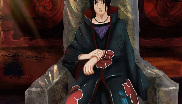 Itachi Sitting Wallpaper